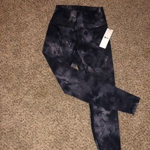 Lululemon Lab Wunder Under High Rise Camo Leggings